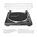Audio-Technica AT-LP60X Fully Automatic Belt-Drive Stereo Turntable with Built-in Preamp and USB Output Vinyl Playback Bundle with 3-Inch Powered Studio Monitors Pair (Black) (3 Items)