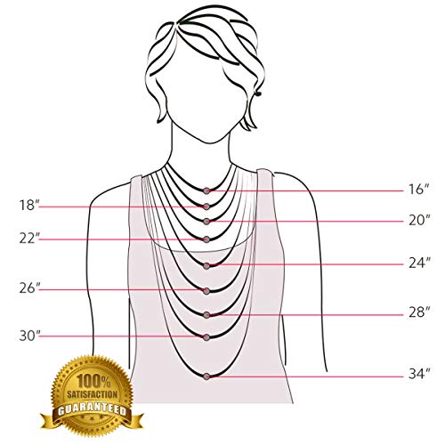 Tgdj 14K Yellow/White/Rose Gold Box Link Chain Necklace - 0.9Mm Solid Gold Chain For Men And Women - Great Gift For Christmas, Birthday & All Occasions #TOP2