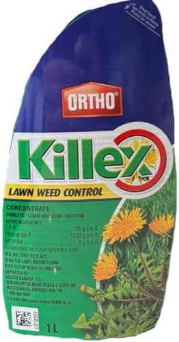 2-Pack Herbicide Concentrate Lawn Weed Control 1L | 2 × 1L Bottles | Broadleaf Weed Control for Lawns | Includes 2 Pairs of Nitrile Gloves — view 3
