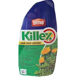 2-Pack Herbicide Concentrate Lawn Weed Control 1L | 2 × 1L Bottles | Broadleaf Weed Control for Lawns | Includes 2 Pairs of Nitrile Gloves