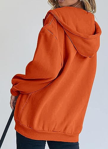 Image of PRETTYGARDEN Women's Fall Zip Up Hoodies Sweatshirts