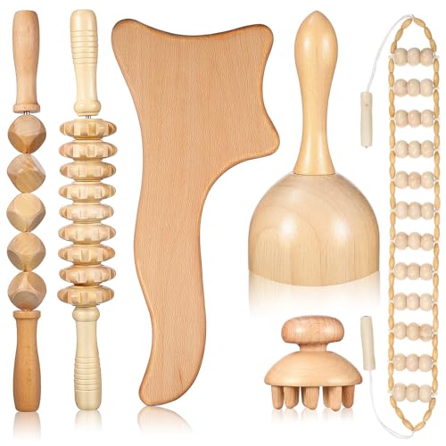 Outil manuel en bois naturel haut de gamme pour massage du dos