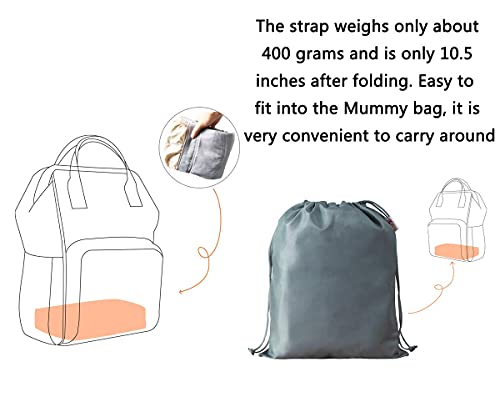 OZCOWBABY Babybauchtragen Babytrage für Neugeborene Ergonomische Babytrage verstellbar in Breite und Höhe ab Geburt bis 48 Monate Grün - Image 8