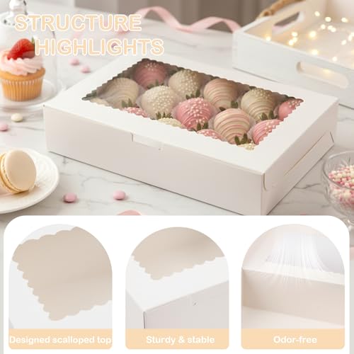 50% OFF en paquete de 24 cajas de galletas con ventana para regalos