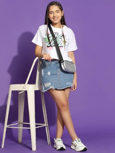 Image of Li'l Tomatoes Girls T-Shirt|Cotton|Relaxed Fit