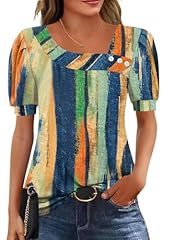 2-orange-blue Stripes