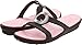 Crocs Women's Sanrah T-Strap Sandal,Espresso/Petal Pink,7 M US