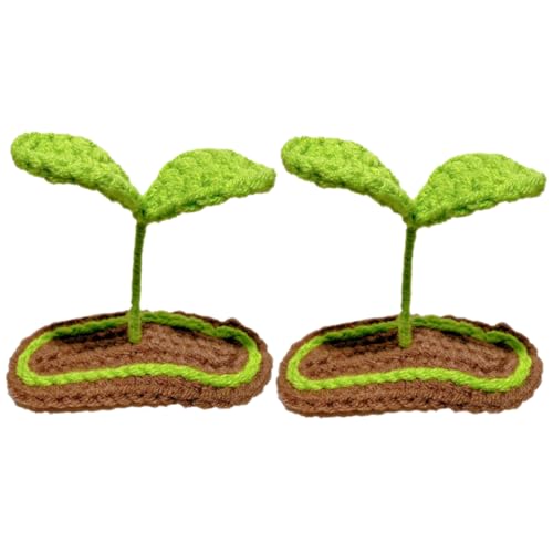 Petites pinces à cheveux fruits vert pour adolescente barrette tricot laine