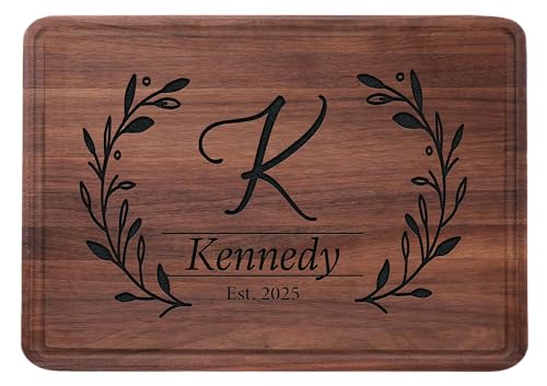 Wedding Gifts for Couples, Personalized Cutting Boards, 2025 Couple Gifts for Engagement, Housewarming, Anniversary, Halloween, Thanksgiving and Christmas, Custom Cutting Boards Presents to New Home
