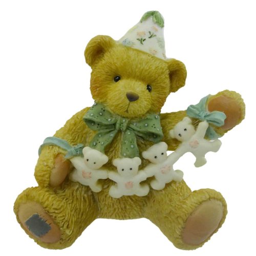 Cherished Teddies "Unfolding Happy Wishes Four You' Age 4 Figurine #TOP6