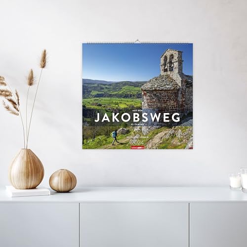 Auf dem Jakobsweg Kalender 2024: El Camino, silver - Image 2