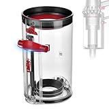 Hochwertiger Ersatz-Staubbehälter für Dyson V11 V15 SV14 SV15 SV22 Staubsauger, für Dyson Staubsauger Zubehör Ersatzteile Aufsatz - Transparent und Zuverlässig