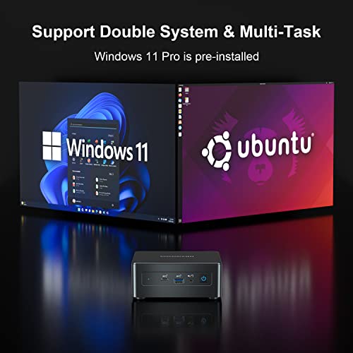 Geekom Mini Pc, Mini It8 Se Desktop Computer, Intel Core I3-8109U Processor (2C/4T, Up To 3.6 Ghz), Versatile Mini Computer 8Gb Ddr4 Ram & 256Gb Ssd-Support Wifi 5, Bluetooth V4.2, And Windows 11 Pro #TOP5