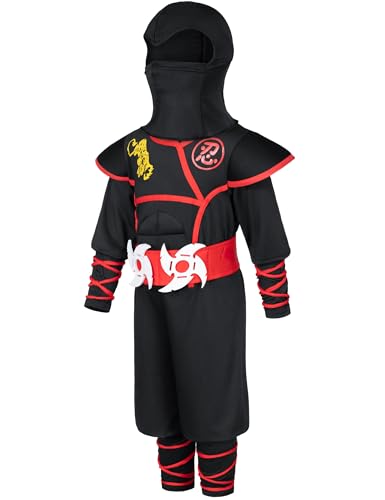 Disfraz Infantil Ninja con Juguetes para Niños y Niñas miniatura 5