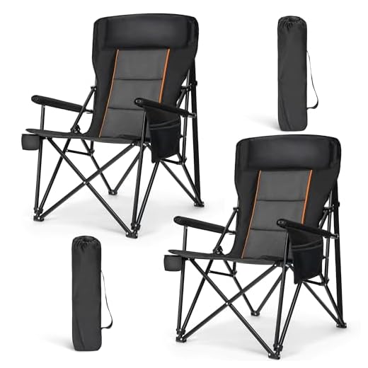 Oversized Heavy Duty Camping Chairs for Adults