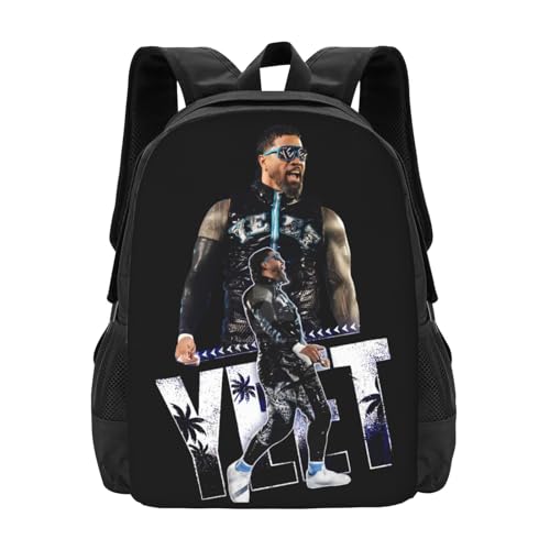Jey Wrestler USO Backpack for Travel Fashion Business Backpack Notebook Bag for Men and Women