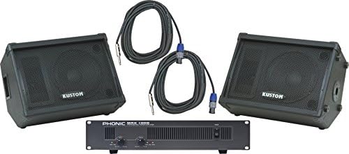 Kustom PA KPC12M / Phonic MAX 1000 Spkr & Amp Package