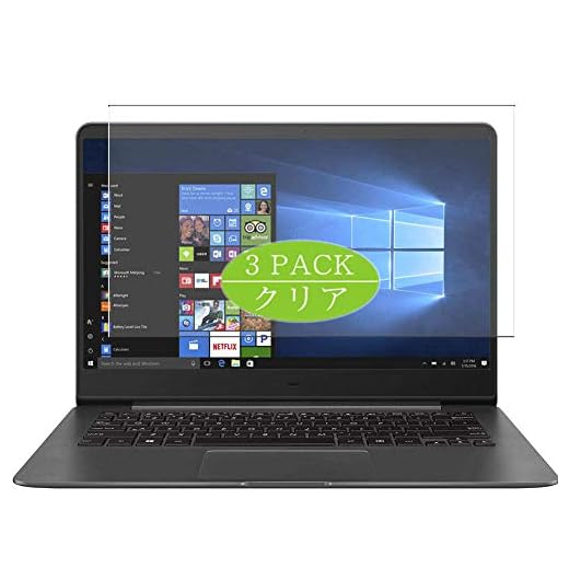 Vaxson 3-pack skärmskydd, kompatibel med Asus Zenbook UX430UQ 14 tum, HD-filmskydd [INTE härdat glas] flexibel skyddsfilm
