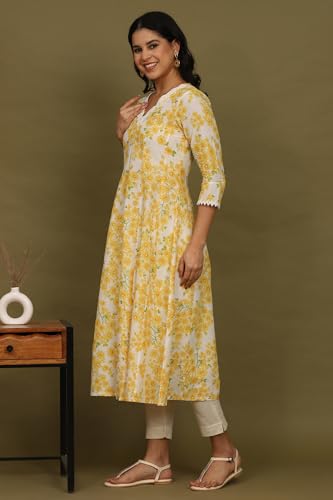 Image of W for Woman Solid Straight Pure Cotton Kurta