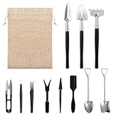 ElevateTech 12 Pcs Succulent Tools Mini Transplanting Garden Tool Set Succulent...