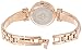Anne Klein Women's Premium Crystal Accented Rose Gold-Tone Bangle Watch and Bracelet Set