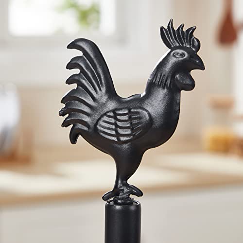 Join Iron Rooster Desktop Tissue Holder For Kitchen Roll Organize,Paper Towel Holder Black Kitchen Roll Holder, One-Handed Operation Countertop Roll Dispenser With Weighted Base, #TOP6
