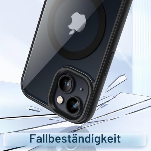 JETech Magnetische Hülle für iPhone 13 mini, Schwarz – Ansicht 5