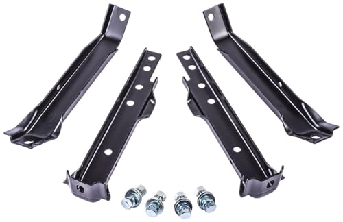 JEGS 78754 Rear Bumper Brackets for 1967-1972 GM 1/2-Ton Truck