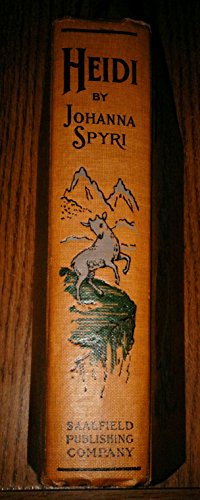 Heidi, A Child's Story of Life in the Alps B001GUMN58 Book Cover