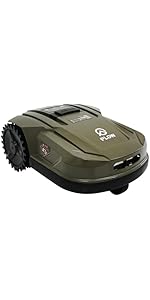 Amazon.co.jp: PLOW ロボット芝刈機 AGC180 スケジュール管理 遠隔操作