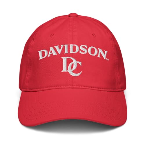 Gorra Ajustable Oficial Davidson Wildcats Roja miniatura 2