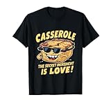 Disfraz de cazuela de queso vintage cursi divertido plato caliente Camiseta