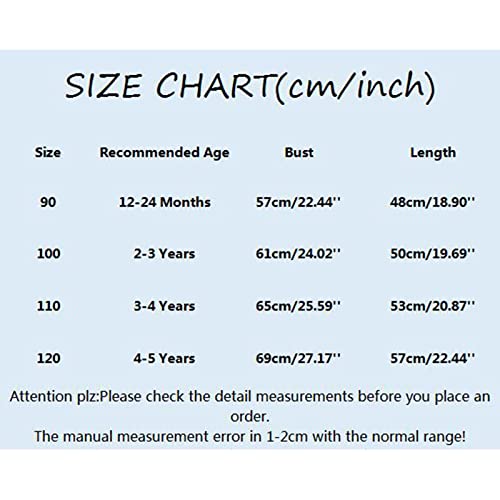 Camiseta infantil com estampa floral de manga curta para meninas, Vermelho, 2-3 Anos