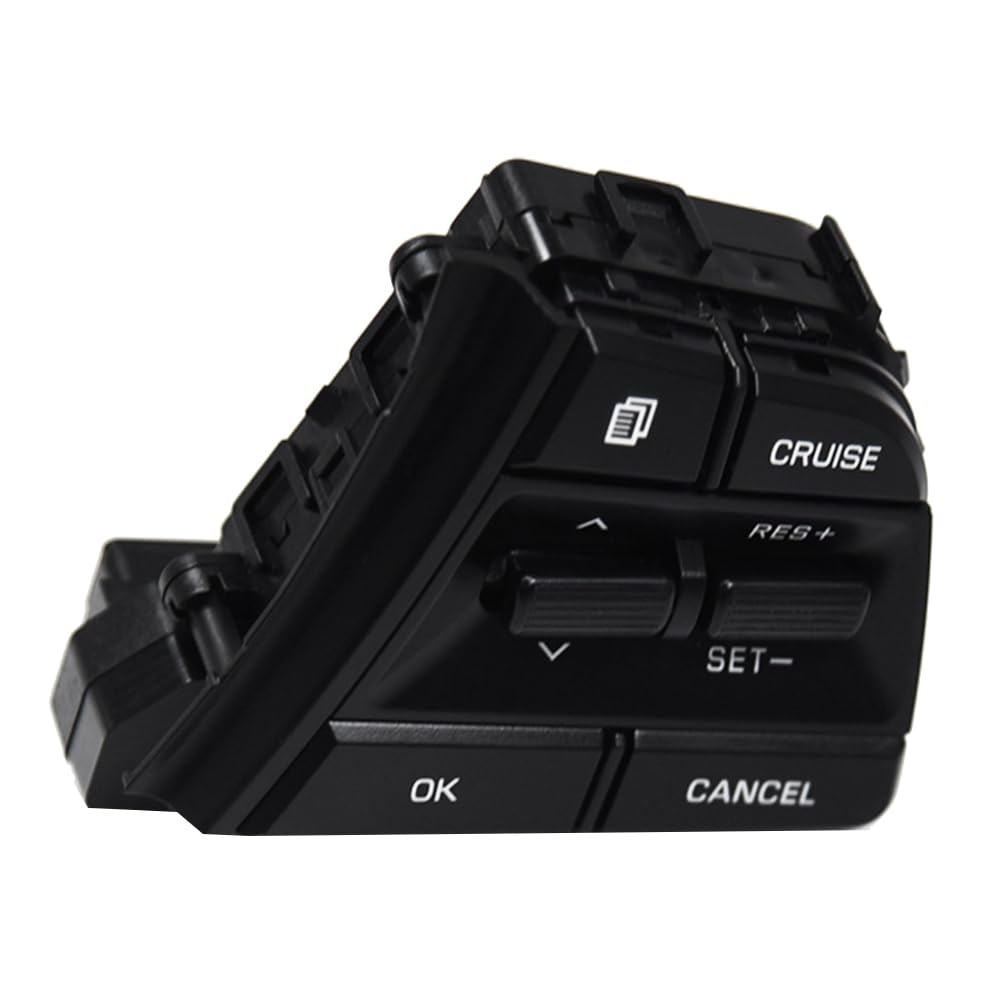 Cruise Control Switch Butto Car Steering Wheel Right Side Cruise Control Buttons/Fit for Hyundai Elantra 2015-2020 Accessories 96720F2040