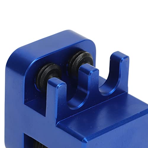 Image of Master Link Press Tool, 24.8mm Lightweight Anodized Finish Master Chain Press Tool with Wrench Replacement Fit for Most 5 Series Chains 520 525 530 Motorcycle ATV, Blue