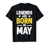 Photo Gallery legends are born in may maglietta Photo Gallery legends are born in may maglietta