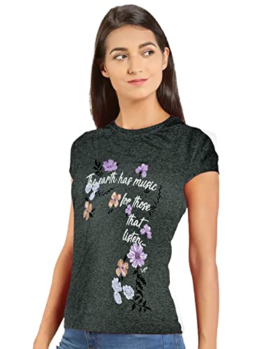 Image of Lyra Women's Cotton Regular Fit T-Shirt