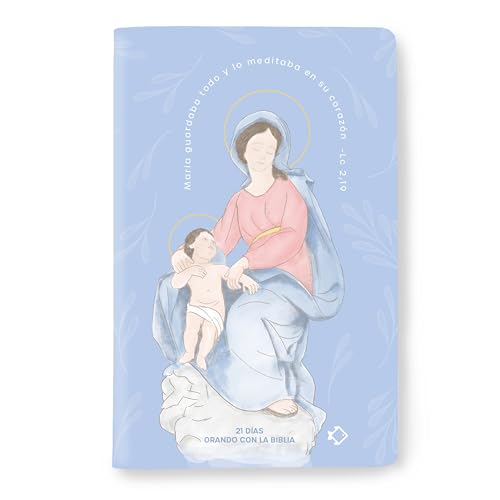Pez de papel 21-Day Lectio Divina Prayer Journal in Spanish – Catholic Devotional to Pray with the Bible, 8x5