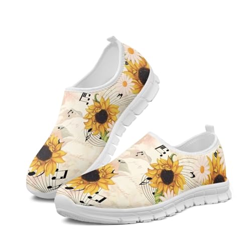 JoyLamoria Highland Cattle Loafers for Women,Comfortable Loafers Women's Casual Travel and Work Slip-Ons Sneakers2