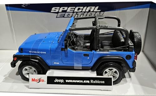 Jeep Wrangler Rubicon 1:18 Scale diecast Metal car Special Edition Collection