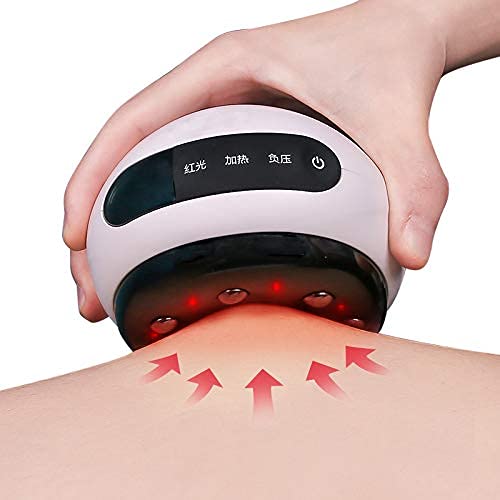 Photo 1 of Electric Cupping Massager Cupping Set gua sha Scraping Instrument Heating Whole Body Massager Hand-held Scraping Tools Household Massage