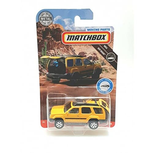 MBX Off-Road 2000 Xterra Matchbox Moving Parts jaune 1/64