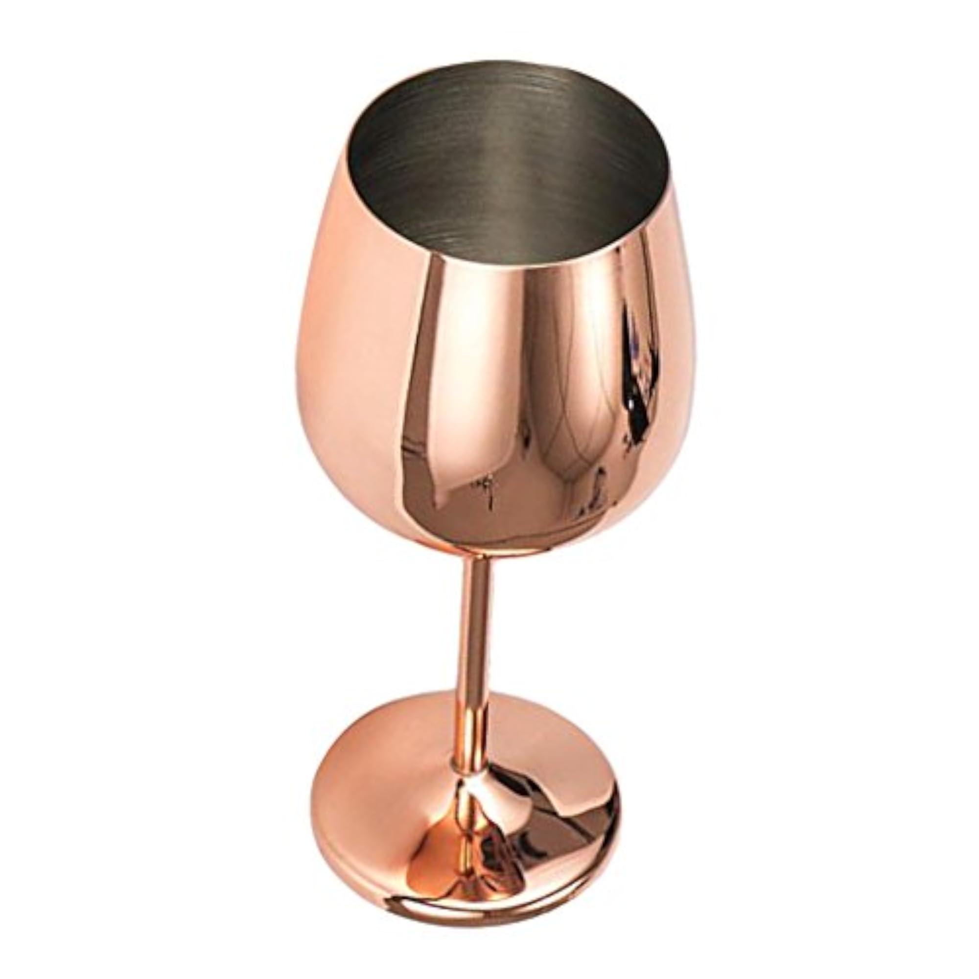 Stainless Steel Wine Glasses, Red White Goblets
