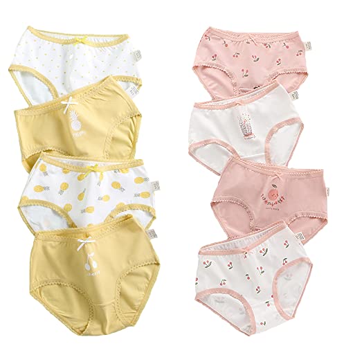 Image of benetia Girls' Underwear Soft Cotton 6-8 Pack