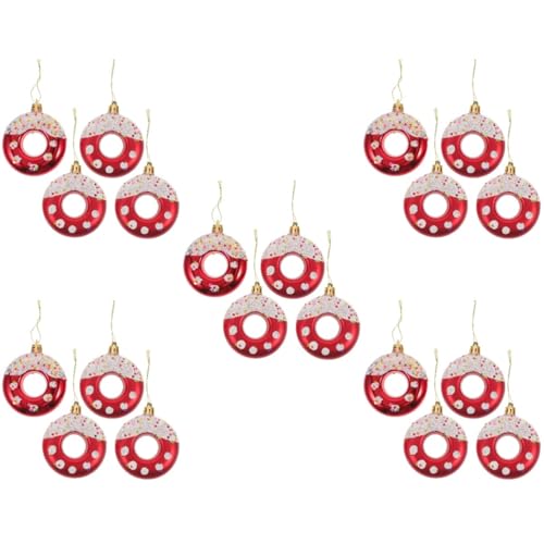 Décoration de sapin de Noël lot de 5 pour une ambiance chaleureuse