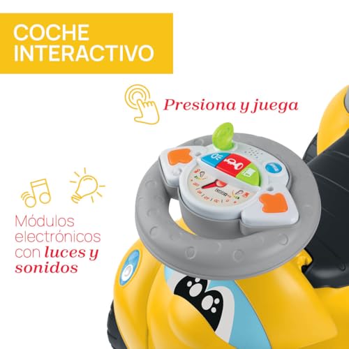Variante de Chicco correpasillos bebe Billy El Caminón Amarillo 2 en 1