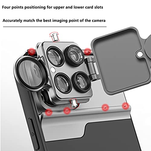 GLASSNOBLE Mini Webcam,5 in 1 Telefoon 2x Fisheye Lens 10X 20X Macro Lens voor 12/12 Mini/12 Pro/12 Pro Max 12Promax - Image 8