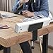 Power Holder, Strip Organizer for Desk, No-Drill Mount Bracket with Space Saving Design, Practical Feature, Easy Install Use Function, Organizer Tool, Power Strip Accessory for Surge and Protector