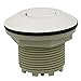 Pres Air Trol B225-WF 1.5" HS x 2.62" FD Flush Air Button - White B225-WF