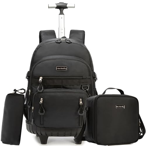 Sac à dos roulette fille soulage les épaules pack complet école